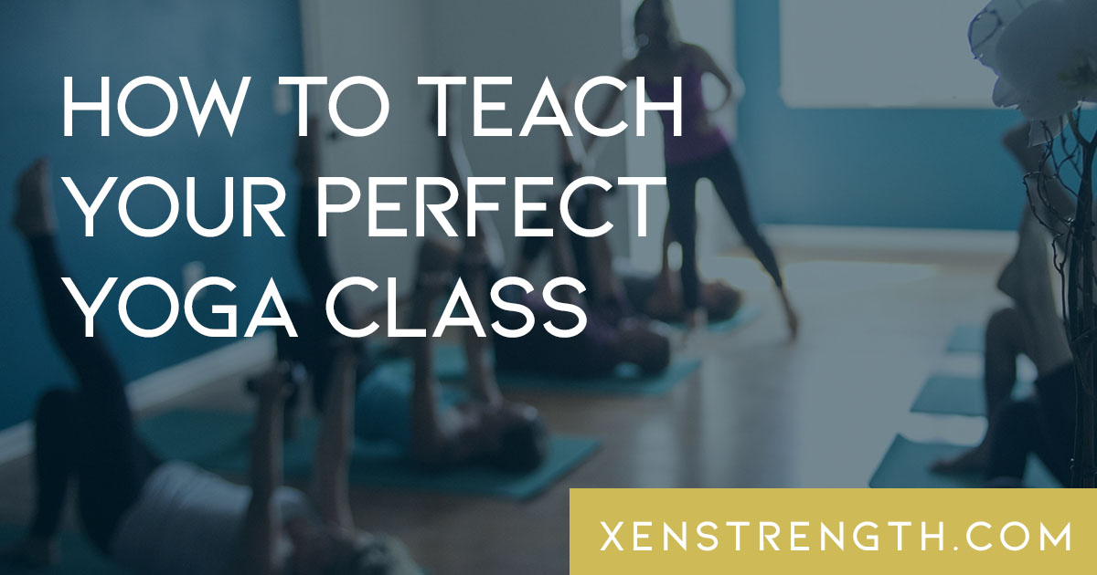 how to teach yoga class