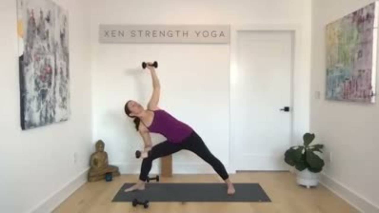 yoga sculpt class