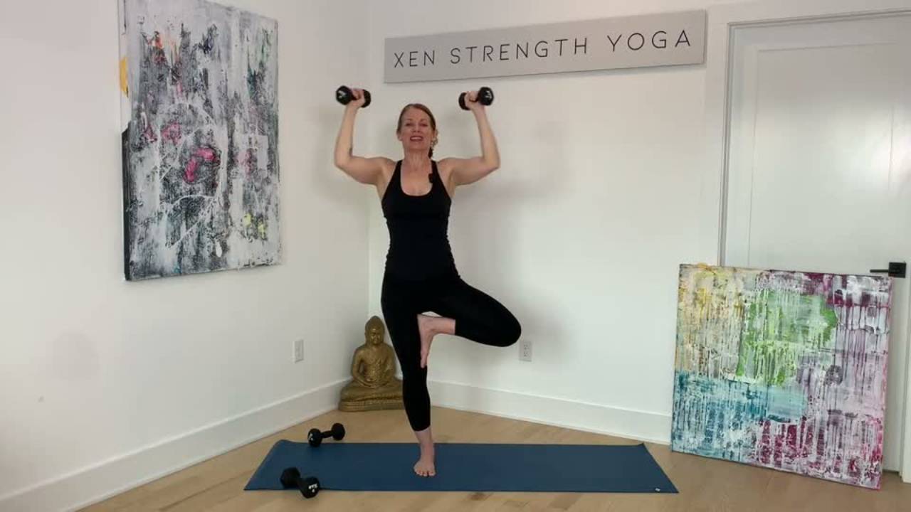 yoga sculpt class